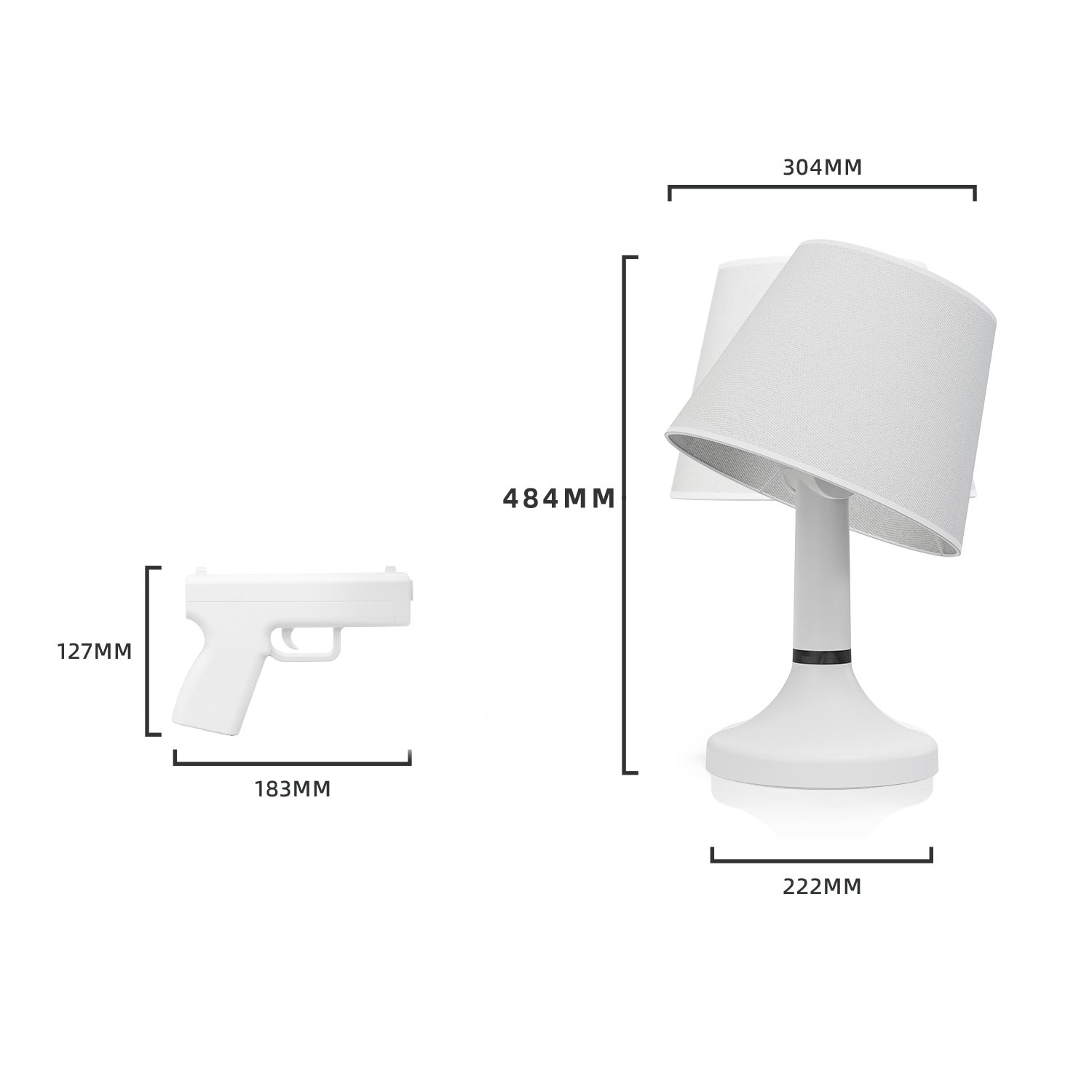 Gunlamp™ – Statement Table Lamp